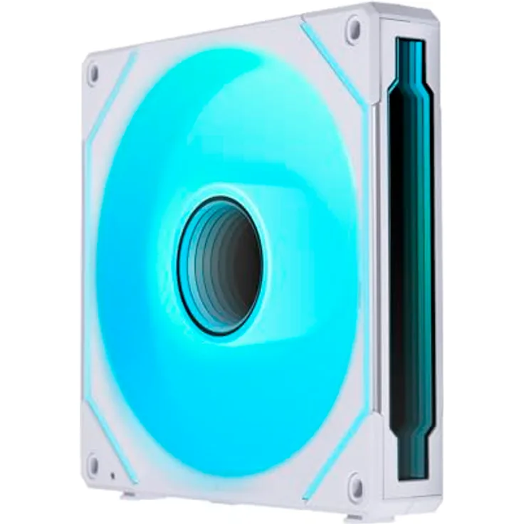 Lian Li Uni Fan SL-INF 140 ARGB Reverse Blade PWM Lüfter - 140mm, weiß