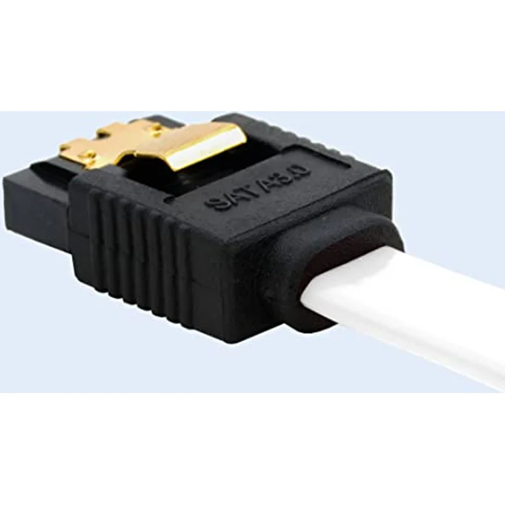 BIGtec BIG1948 1m HDD S-ATA Kabel weiß gerade/gerade Kontakte vergoldet – Bild 7