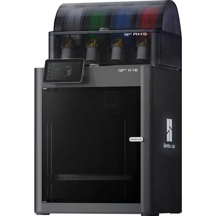 Bambu Lab X1E Combo, 3D Drucker mit beheizter Baukammer, integrierter Kamera und robuster Ethernet- und Wi-Fi-Konnektivität