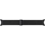 Samsung Milanese Band small Smartwatch Armband aus Edelstahl für Galaxy Watch4 40mm, Watch5 40mm, Watch6 40mm, schwarz