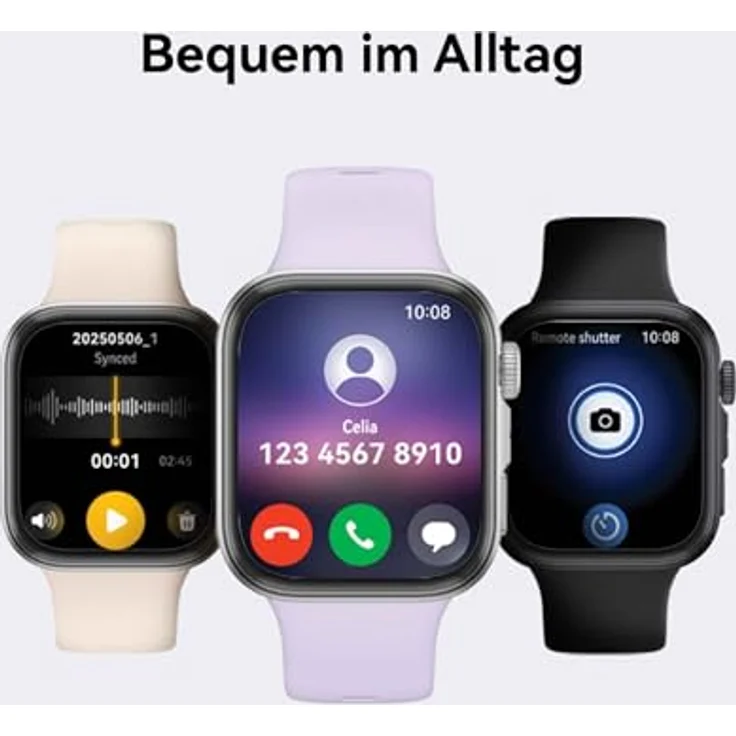 HUAWEI 55020EWT, Smartwatch mit vielseitigen Funktionen und elegantem Design – Bild 7