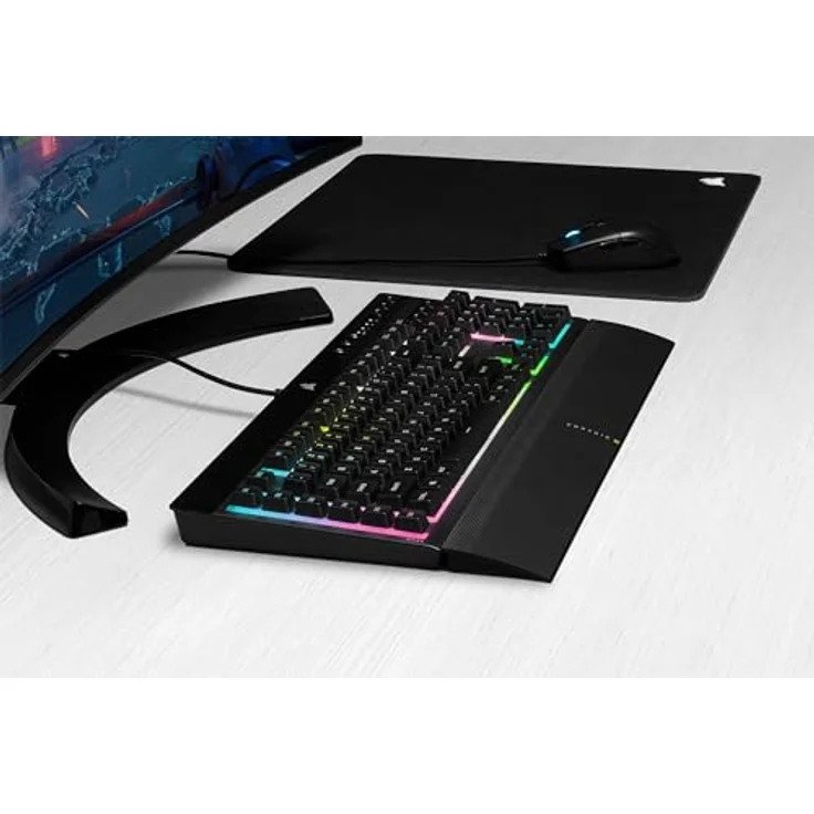 Corsair K55 RGB PRO XT Tastatur USB QWERTY Englisch Schwarz (CH-9226715-NA) – Bild 5