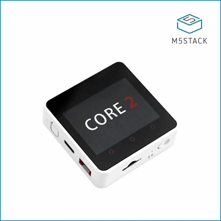 m5stack Core2 ESP32 IoT Development Kit, 16M Flash, 8M PSRAM, 2.0" Touchscreen, grün – Bild 1