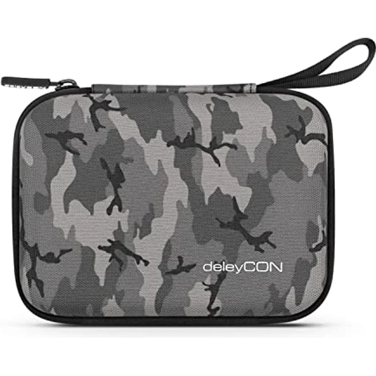 deleyCON Hardcase Tasche für GoPro Actionkamera & Zubehör, robust mit Staub- und Spritzwasserschutz, Größe M - Camouflage, passend für HERO 9/10/11/12/13 – Bild 4