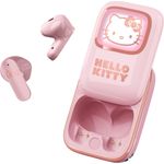 OTL Hello Kitty TWS-Kopfhörer HK1281, In-Ear-Kopfhörer mit Ladebox, Bluetooth, Smart Touch Control, Hello Kitty Design