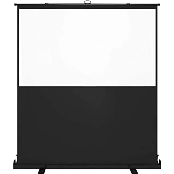 Fromm & Starck Rolloleinwand Projektionsleinwand Stativleinwand Kofferleinwand 188,5 x 203 cm, Leinwand, Schwarz, Weiss – Bild 5