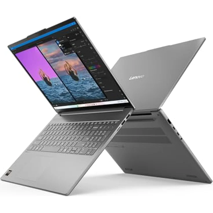 Lenovo IdeaPad Slim 5 16AKP10 Copilot+ Laptop, 2 GHz, 16 GB RAM, 1 TB SSD, 16 Zoll WUXGA Display, grau – Bild 4