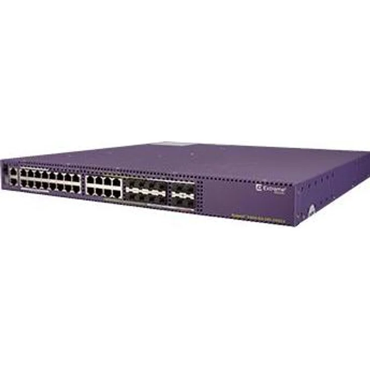 Extreme Networks X460-G2-48T-10GE4-BASE, Netzwerk Switch mit 48 Ports, IEEE 802.3at PoE-plus, violett