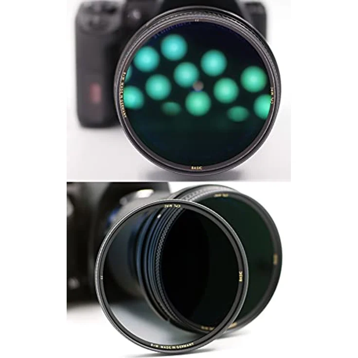 B+W Polarisationsfiter Zirkular - S03 Basic Line - 67 mm, MRC 16x, Grip-Drehring, für Weitwinkel- bis Teleobjektiv, 1100752 – Bild 2