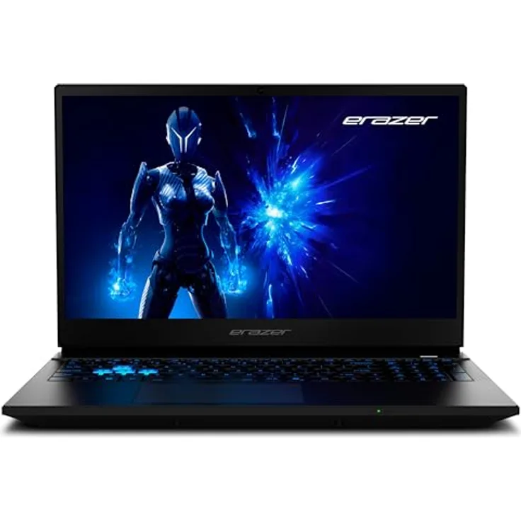 ERAZER Deputy 15 P1, 15,6" Full HD Gaming Laptop mit Intel Core i5 210H, GeForce RTX 5060 8GB GDDR7, 16GB DDR5 RAM, 1TB SSD, RGB Backlit-Keyboard, Windows 11 Home