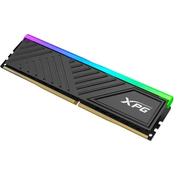 ADATA DDR4 16GB 3200-16 XPG D35 RGB BK Single Tray Black, Arbeitsspeicher mit AX4U320016G16A-SBKD35G – Bild 3