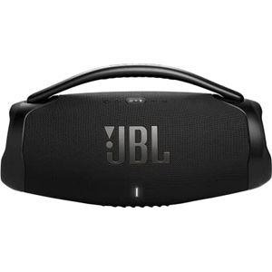 Image for JBL Boombox 3 Wifi – Kabelloser Lautsprecher mit Bluetooth und Wifi – Kompatibel mit der JBL One App – 24 Stunden Wiedergabezeit – Wasser- und staubdicht – Integrierte Powerbank – Schwarz