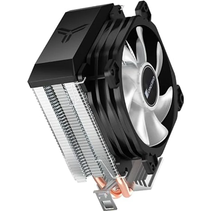 Jonsbo CR-1200E CPU-Kühler, RGB - 92mm, Schwarz-Silber – Bild 3