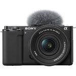 Sony ZV-E10K Systemkamera (APS-C) mit 16-50 mm f/3,5-5,6 II Power Zoom Objektiv – dreh- und schwenkbarer Bildschirm, 4K-Video, Echtzeit-Augenautofokus, leicht, ideal für Vlogger und Einsteiger