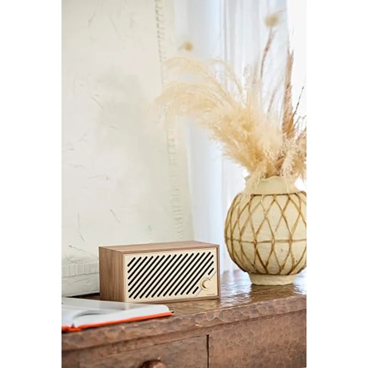 Tivoli Audio Model Two Digital (Walnut/Gold), elegantes Design und verbesserte Klangqualität – Bild 3