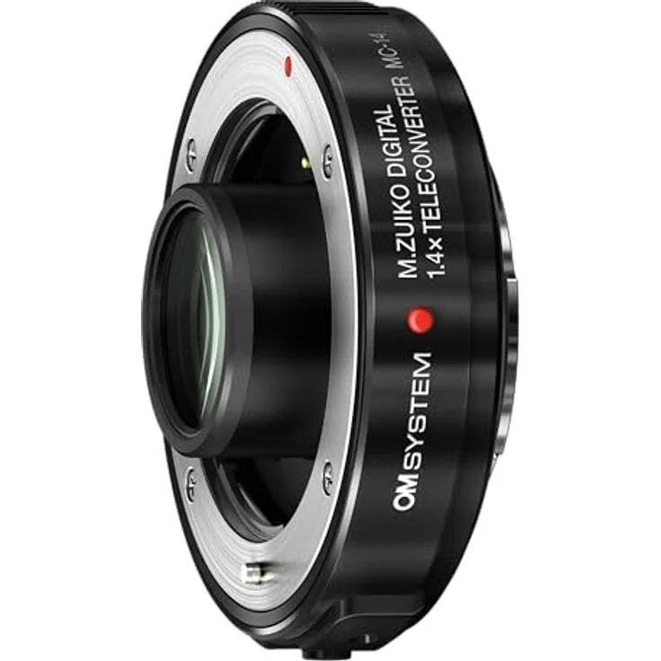 OM System MC-14 Telekonverter 1,4x, Objektivkonverter für Micro Four Thirds mit wetterfester Metallfassung, Schwarz – Bild 2