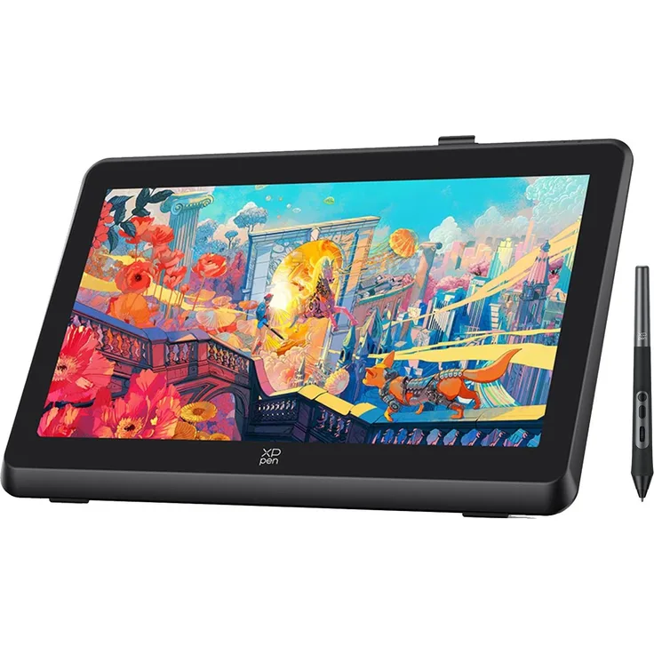 XP-Pen Artist 22 Plus, Zeichentablett mit 21,5 Zoll Display, 130 % sRGB, 16K Druckstufen, Kippstütze