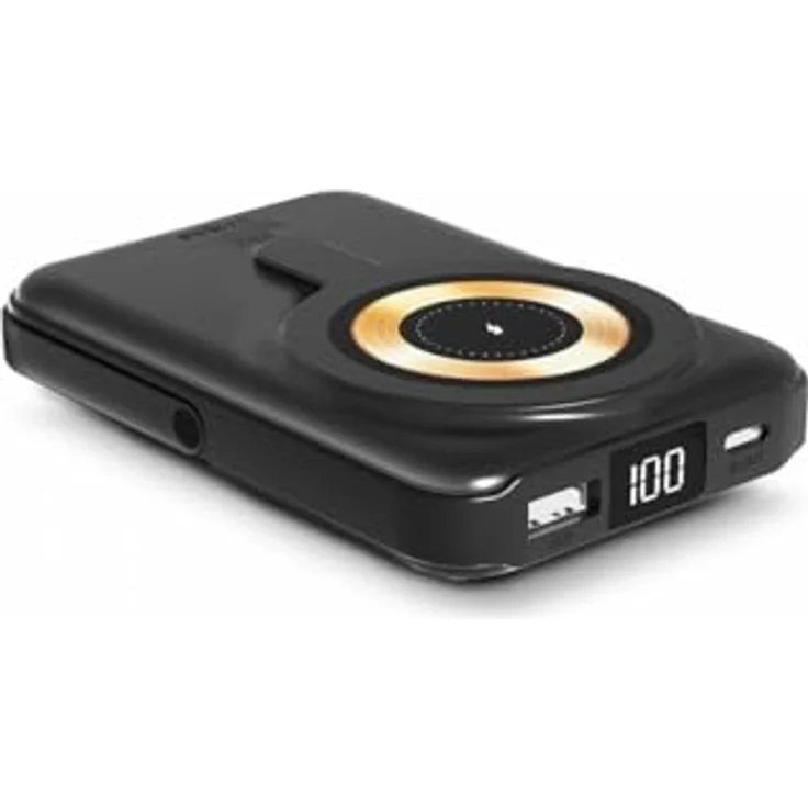 Urban Factory Powerbank MWP10UF Schwarz 10000 mAh mit kabellosem Laden bis zu 15W – Bild 6