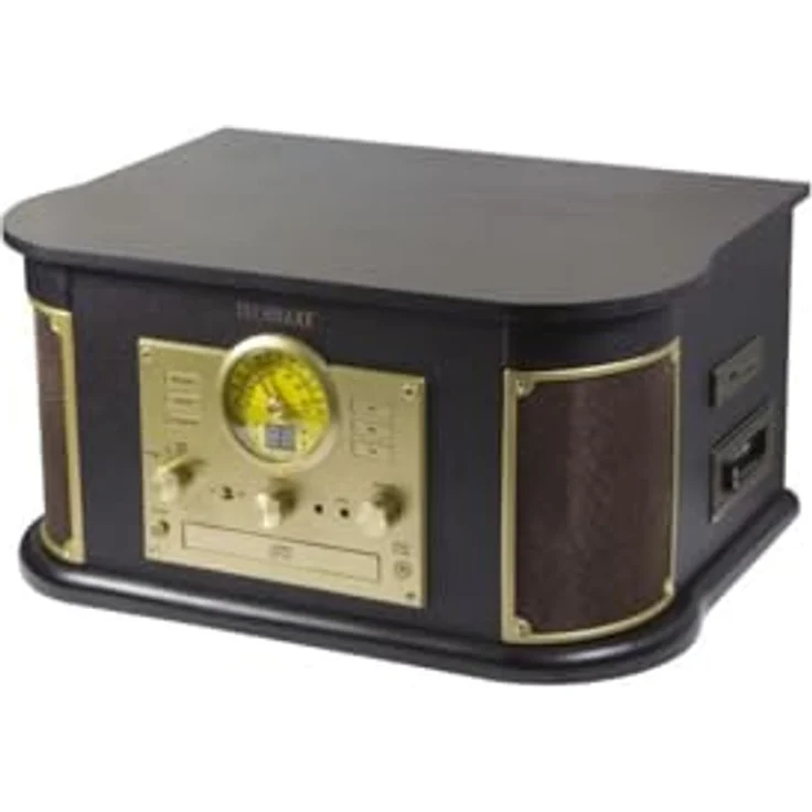 Technaxx TX-103 Plattenspieler (Halbautomatisch) mit Bluetooth-Funktion, Schwarz – Bild 2