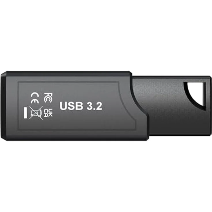 PNY Pro Elite V3 USB 3.2, USB Stick mit 512 GB, hohe Übertragungsraten bis zu 1000 MB/s, Metallgehäuse, schwarz – Bild 10