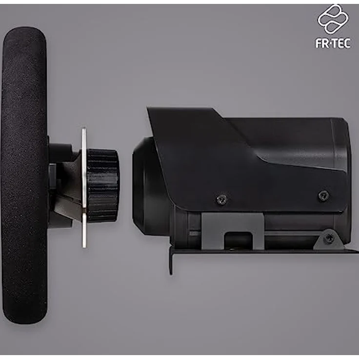 FRTEC Lenkrad mit Pedalen FR FORCE, Force-Feedback 3,2 Nm, Alcantara-Finish, PS4 Xbox Series Xbox One PC – Bild 3