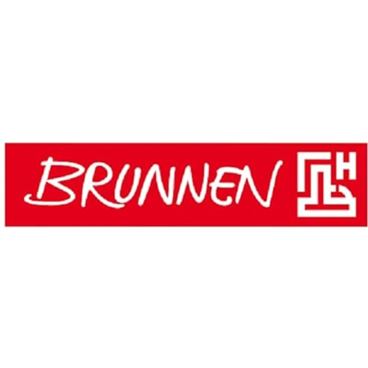 BRUNNEN Aktenordner FACT!plus Vollformat blanko gelb 12-teilig, 1 St. - Hochwertiger Pressspankarton 225 g/m², für A4, 6 intensivfarbige Taben – Bild 2