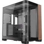Antec C8 Curve Wood, PC-Gehäuse mit Holz-Frontplatte und Super-Weitwinkel-Einzel-gebogenem Glas