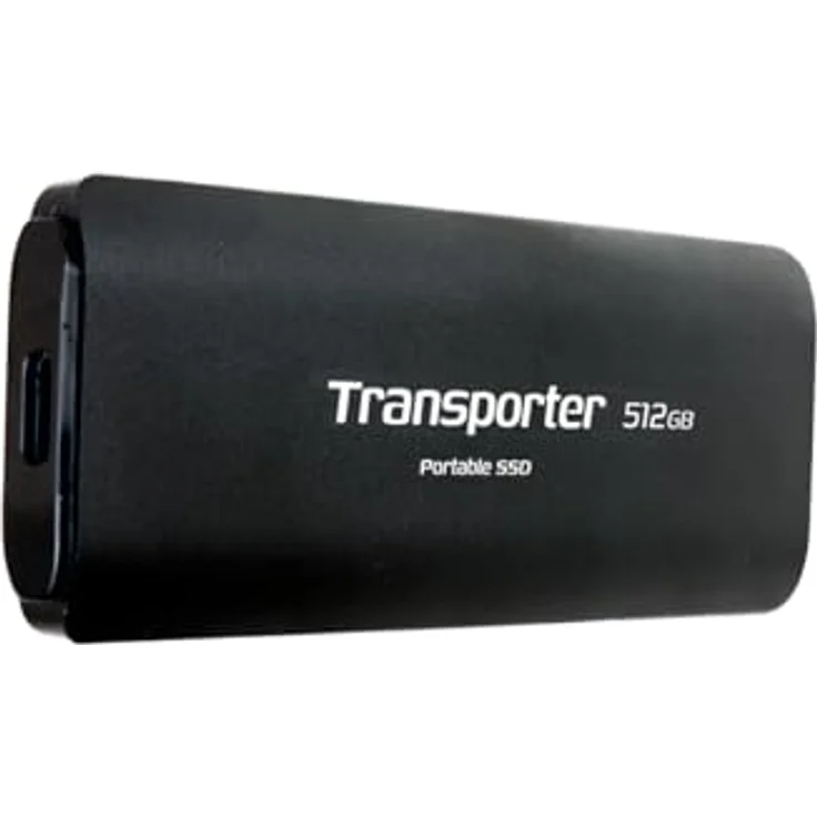 Transporter Portable SSD 512 GB, Externe SSD (schwarz, USB-C 3.2 Gen 2 (10 Gbit/ s)) – Bild 2