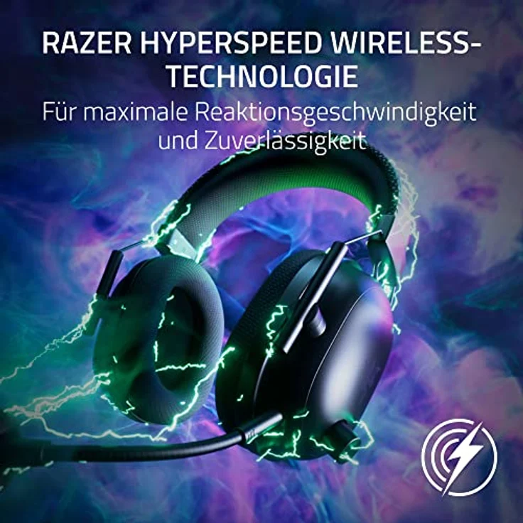 Razer BlackShark V2 Pro (2023) - Kabelloses Premium-Esports-Headset (HyperClear Super-Breitband-Mikrofon, TriForce Titanium 50mm Treiber, HyperSpeed Wireless-Technologie, bis zu 70 Std. Akku) Weiß – Bild 4