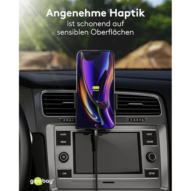 Goobay Lightning auf USB-C Textilkabel, 0,5 m, supersoft mit Metallsteckern – Bild 9