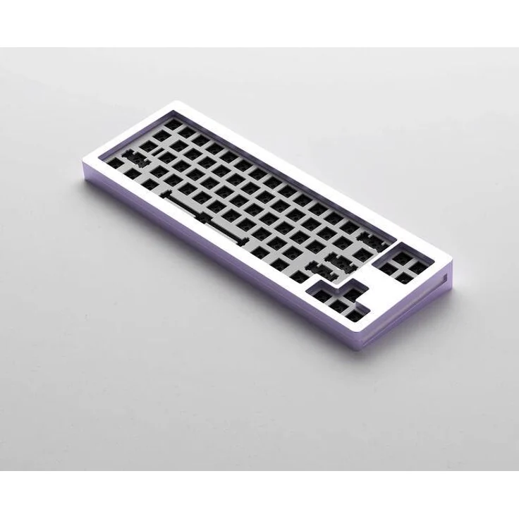 AKKO MonsGeek M7 VIA Barebone Kit, kompakte Gaming Tastatur mit 60%-Formfaktor, hot-swap-fähig, RGB-Beleuchtung, purple