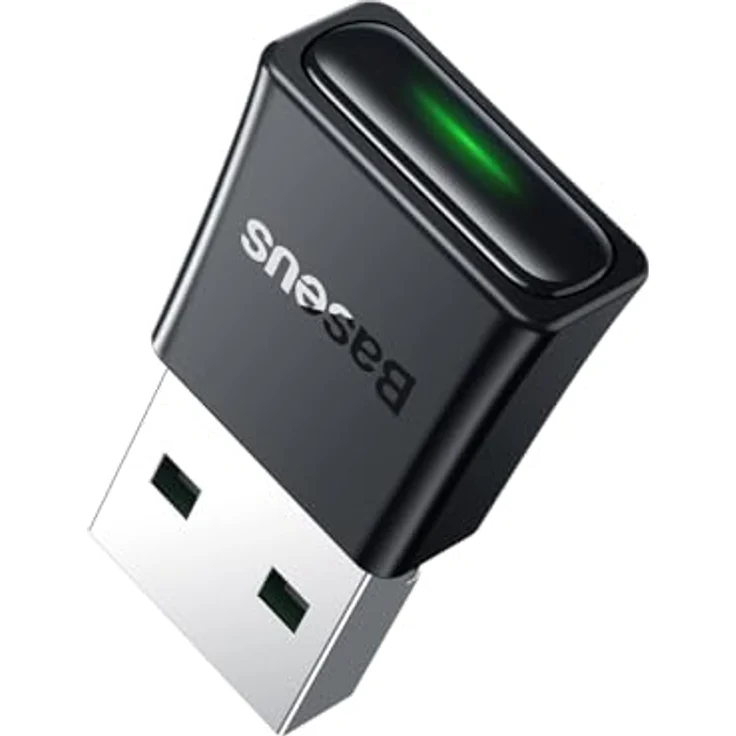 Baseus BA07 - Bluetooth 5.3 USB-Adapter für Computer, 5 Geräte, in Schwarz – Bild 1