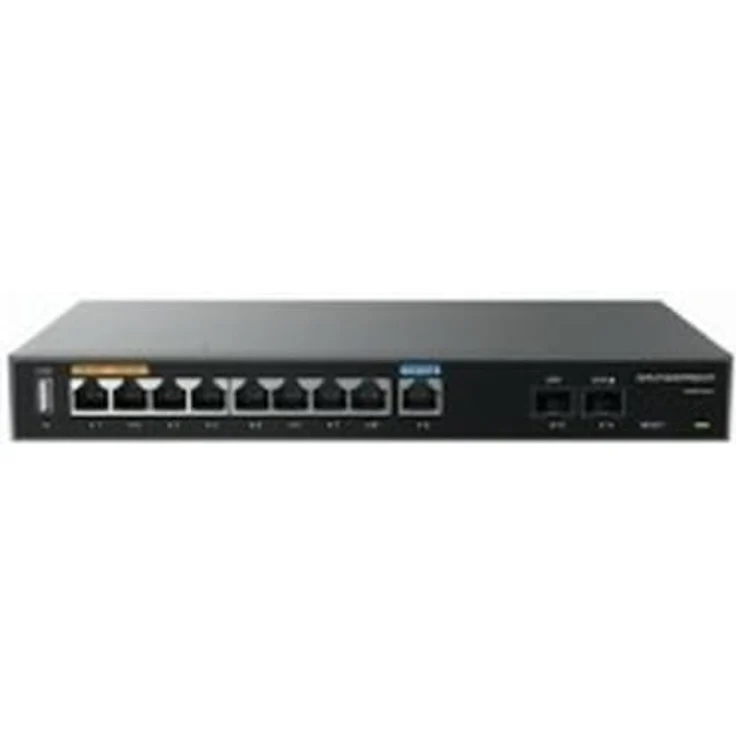Grandstream GWN7003 Router 2xSFP 9xGbE LAN/WAN DPI, Original Marke, Zwei Jahre Garantie, schwarz – Bild 1