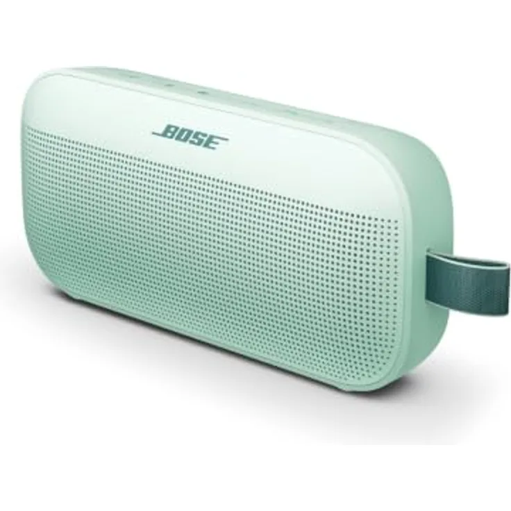 Bose SoundLink Flex (2. Gen.), Tragbarer Bluetooth Lautsprecher mit kraftvollem Sound für Outdoor-Nutzung, schwarz