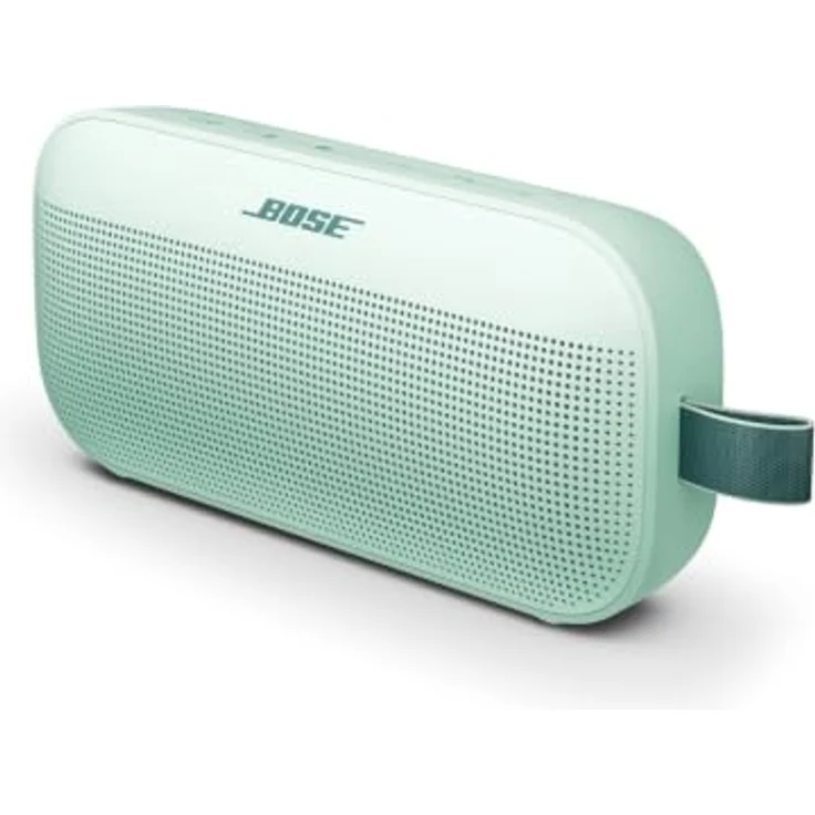 Bose SoundLink Flex (2. Gen.), Tragbarer Bluetooth Lautsprecher mit kraftvollem Sound für Outdoor-Nutzung, schwarz – Bild 1
