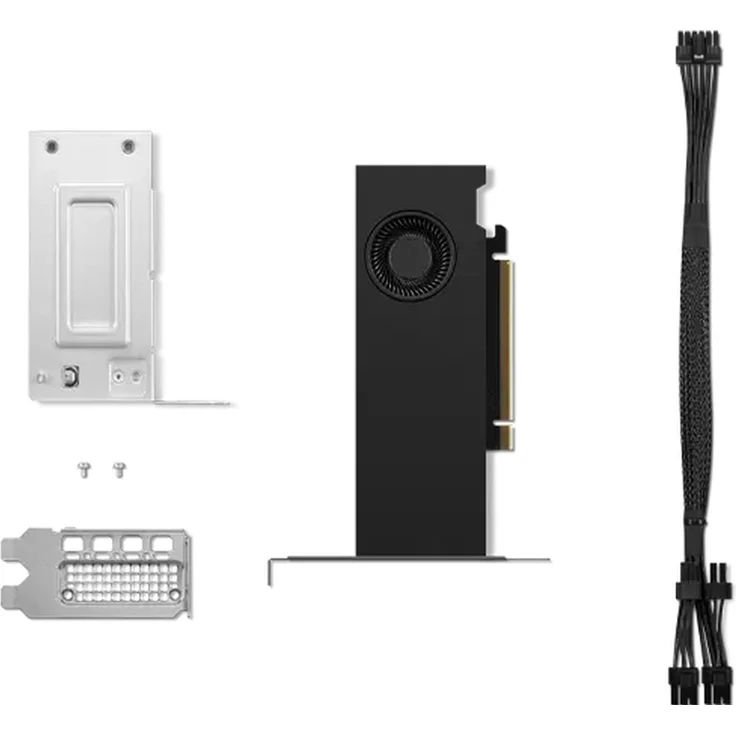 Lenovo NVIDIA RTX 2000 Ada, Grafikkarte mit 16 GB GDDR6, 7680 x 4320 Auflösung, 4 Mini DisplayPort-Schnittstellen – Bild 1