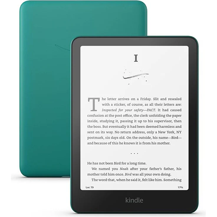 Amazon Kindle Paperwhite 12. Generation, E-Book-Reader mit 16 GB Speicher, 7 Zoll Touchscreen, wasserdicht - Jade