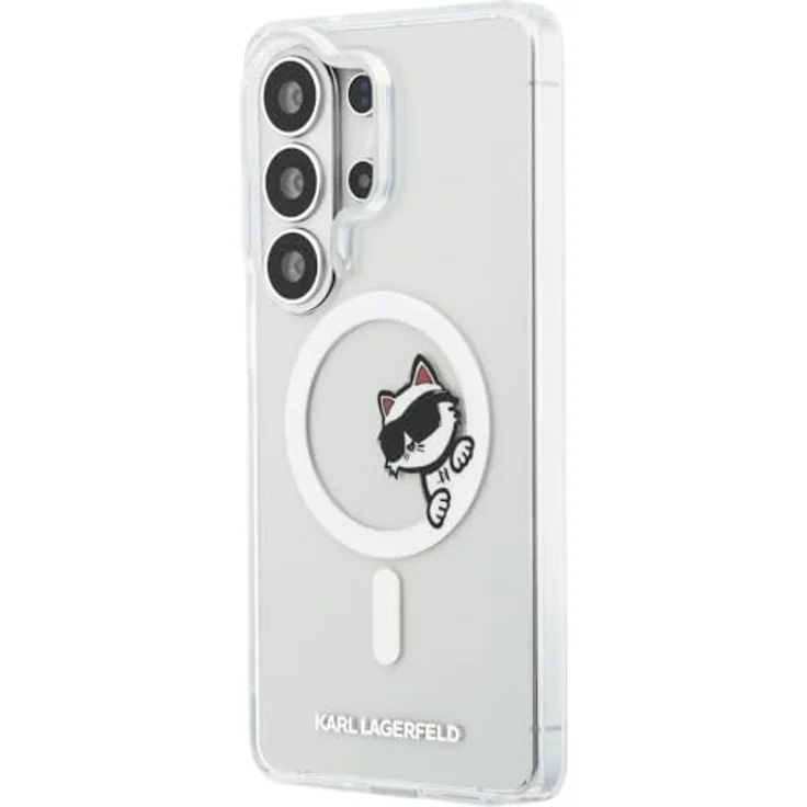 CG MOBILE Karl Lagerfeld IML Guck-Guck Choupette, transparente MagSafe Hülle für Samsung Galaxy S26 Ultra, TPU/PC Material – Bild 2