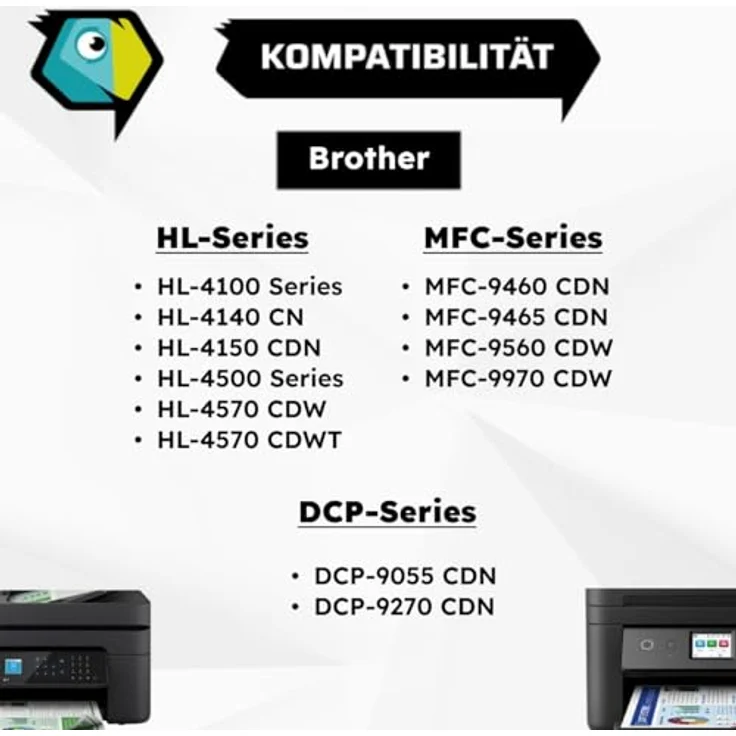 Inkadoo TN-325Y Tonerkartusche für Brother, Schwarz, kompatibel mit HL-4140, HL-4570, DCP-9270, ca. 3500 Seiten, 3 Jahre Garantie – Bild 2