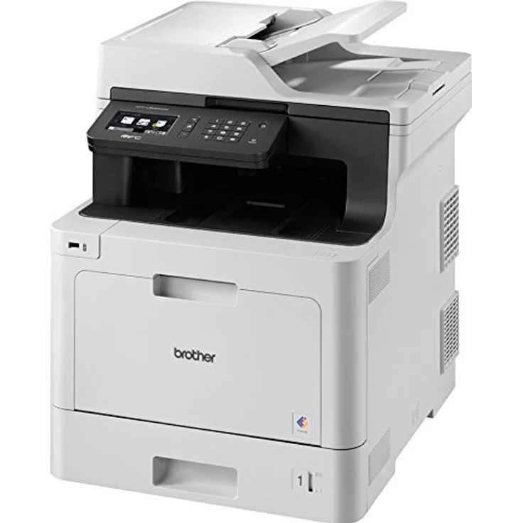 Brother MFC-L8690CDW A4 Farblaserdrucker, Wireless, PC Anschluss und Netzwerk, Drucken, Kopieren, Scannen, Faxen und 2 Duplexdruck – Bild 3
