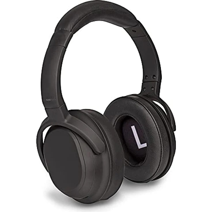 LINDY 73204 LH500XW+ Kabelloser Kopfhörer mit Active Noise Cancelling und aptX, Schwarz – Bild 1