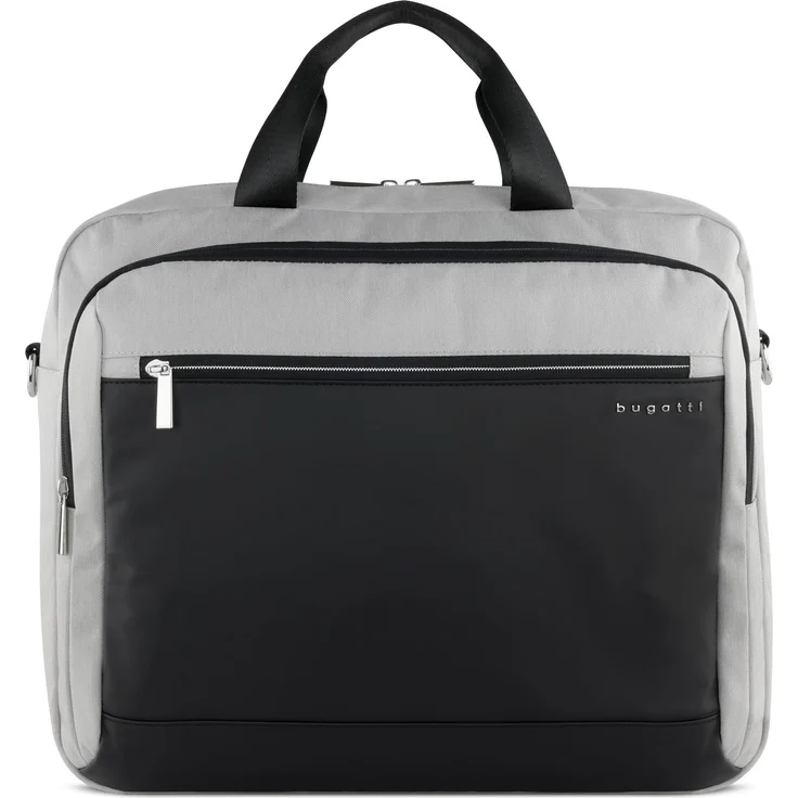 Bugatti Aktentasche SERA (17.30"), Notebooktasche, Grau, mit RFID-Schutz und vielfältigen Fächern – Bild 1