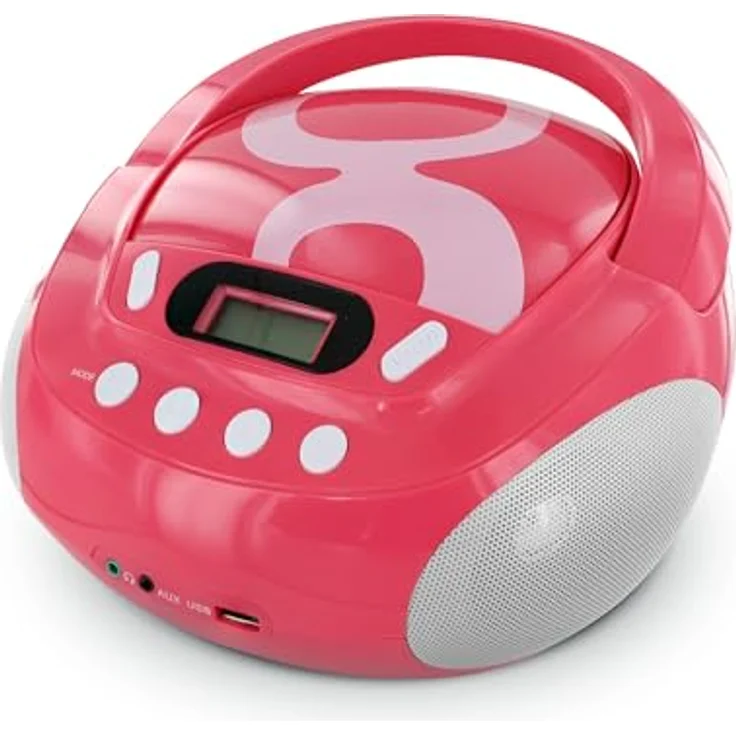 Metronic Gulli Radio-Tragbarer CD--MP3-Player für Kinder, mit USB-Port – Bild 4