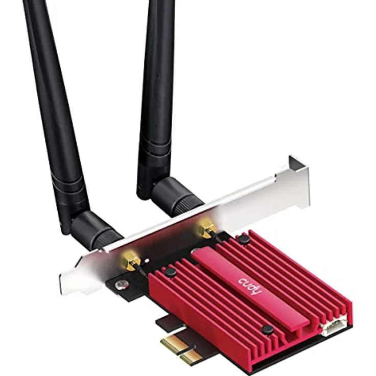 Cudy WiFi 7 BE9300 WE9300 PCIe WiFi Karte für PC, 6GHz Tri-Band Wireless Adapter, Intel BE200 Chipsatz, Bluetooth 5.4, WPA3, einfache Installation – Bild 1