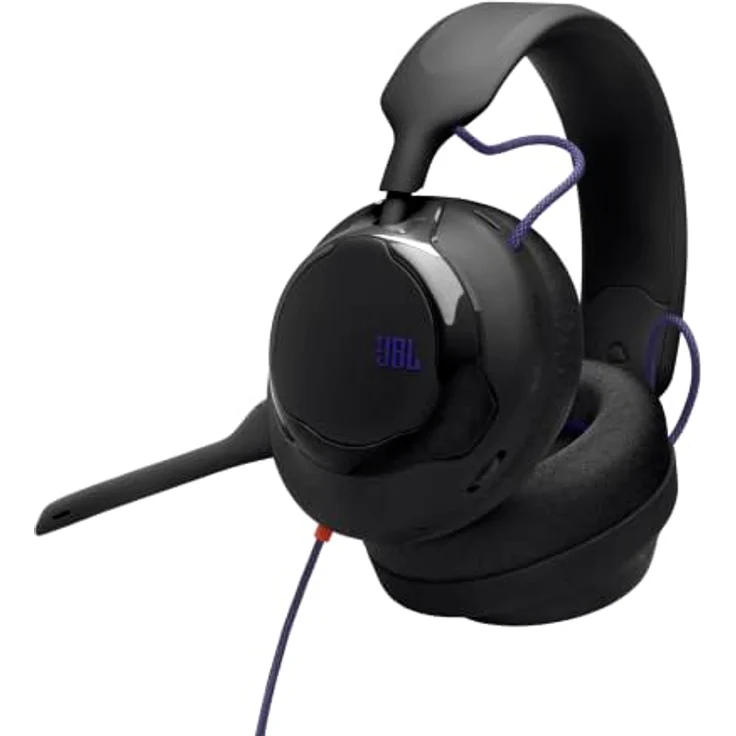 JBL Quantum 120, Kabelgebundenes Gaming-Over-Ear-Headset mit 3,5 mm Klinke, Schwarz – Bild 1