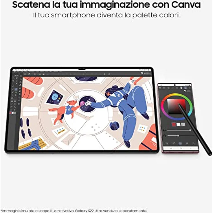 Samsung Galaxy Tab S8+ SM-X800 128 GB 31.5 cm (12.4) Qualcomm Snapdragon 8 GB Wi-Fi 6 (802.11ax) Android 12 Graphite – Bild 3