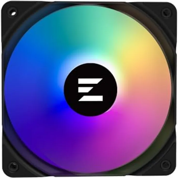 Zalman ZM AF120 ARGB, 120mm Gehäuselüfter mit RGB-Beleuchtung, Schwarz