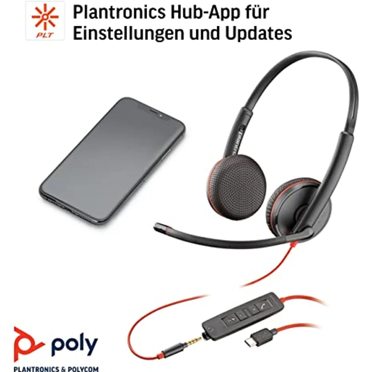 Plantronics Blackwire C3225 USB-C – Bild 6
