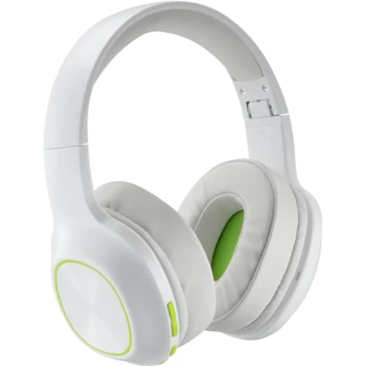 Hama Spirit Calypso III, Bluetooth Over-Ear-Kopfhörer mit 60 Stunden Akkulaufzeit und Bassverstärkung, grün/weiß – Bild 2