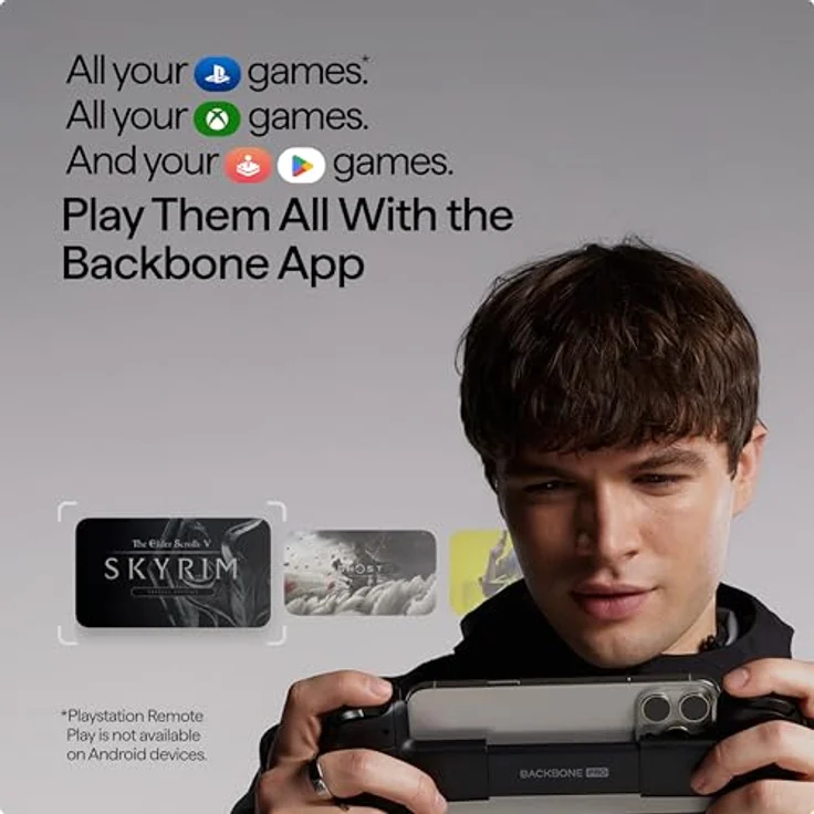 Backbone Pro (PC, iOS, Android), Gaming Controller, Schwarz – Bild 5